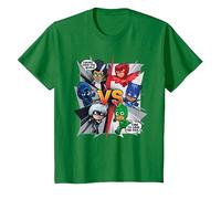 Pyjamasques Heroes Save The Day T-Shirt, Enfant, Vert Kelly, 12 Ans