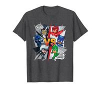 Pyjamasques Heroes Save The Day T-Shirt, Homme, Chiné Foncé, XL
