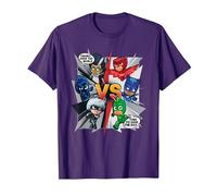 Pyjamasques Heroes Save The Day T-Shirt, Homme, Violet, S
