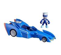 Pyjamasques La Ronde des Héros Vroomerang, véhicule avec sons et lumières et 1 figurine de Yoyo