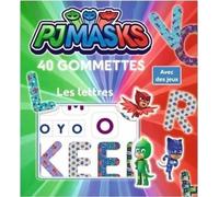 Pyjamasques - Les lettres 40 gommettes