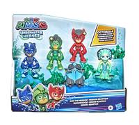 Pyjamasques Pack De 4 Figurines Mission Aquatique