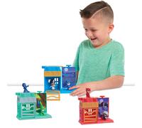 Pyjamasques Pjm - Coffret Trappe & Echappe Avec Figurines - Asst