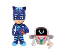 Pyjamasques Pjm Blister 2 Figurines 7,5 Cm - (1 Fig. Héros + 1 Fig. Méchant Avec Acc.) - Yoyo & Howler