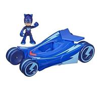 PYJAMASQUES - Voiture lumineuse Chat -Bolide avec figurine de Yoyo - Jouet préscolaire pour enfants à partir de 3 ans