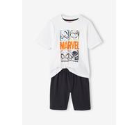 Pyjashort bicolore garçon Marvel Avengers blanc/anthracite 3A
