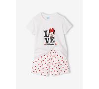 Pyjashort fille Minnie écru 8A