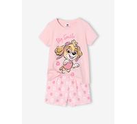 Pyjashort fille Pat' Patrouille rose pâle 3A
