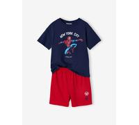 Pyjashort garçon Spiderman New york city rouge 10A