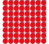 PYJLBX 80Pcs Aimant Frigo Puissant, Magnétique Plat Petit Rond Decoratif pour Tableau Blanc, Frigo, Calendrier (Rouge)