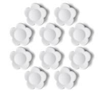 PYJLBX Aimant Frigo - 10PCS Aimant Puissant Blanche, Petit Aimant Tournesol Décoratif, Aimants Tableau Magnétique, Magnet Frigo, Mini Aimants pour Tableau Blanc, Calendrier, Réfrigérateur,Bureau,École