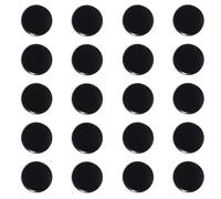 PYJLBX Aimant Frigo, 20pcs Aimant Puissant Aimants Tableau Magnétique Magnet Frigo Petit Aimant Rond Mini Aimant Tableau Blanc Magnets Decoratif,pour Tableau Magnetique Frigo Calendrier Bureau (Noire)