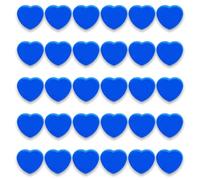 PYJLBX Aimant Frigo, 30PCS Aimant Puissant Aimants Tableau Magnétique Magnet Frigo Petit Aimant Tableau Blanc Mini Aimant Magnets Decoratif, pour Tableau Magnetique Frigo, Calendrier (Coeur, Bleue)