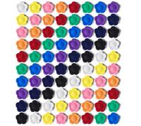 PYJLBX Aimant Frigo - 80PCS Petit Aimant Puissant Tournesol 10 Couleurs, Aimants Tableau Magnétique Décoratifs, Mini Aimant Plat Magnet Frigo Aiment pour Tableau Blanc, Réfrigérateur, Bureau, École