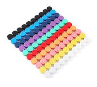 PYJLBX Aimant Frigo, Aimant Puissant Aimants Tableau Magnétique Magnet Frigo, 80PCS 10 Couleurs Petit Aimant Rond Mini Aimant Frigo Decoratif Aiment Magnets pour Tableau Magnetique,Calendrier, Frigo