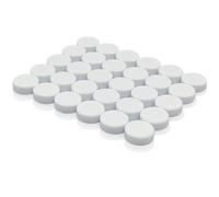 PYJLBX Aimant Puissant 30PCS Aimants Tableau Blanc Magnets, Mini Petit Aimant Rond Petit,Décoratifs, pour Tableau Magnetique, Calendrier et Frigo (Blanche)