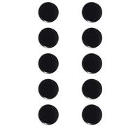 PYJLBX Aimant Puissant, Aimant Frigo, 10PCS Aimants Tableau Magnétique, Magnet Frigo, Mini Petit Aimant Rond Décoratifs Aimant Tableau Blanc Magnets, pour Tableau Magnetique, Calendrier, Frigo（Noire）