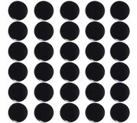 PYJLBX Aimant Puissant, Aimant Frigo, 30PCS Aimants Tableau Magnétique, Magnet Frigo, Mini Petit Aimant Rond Décoratifs Aimant Tableau Blanc Magnets, pour Tableau Magnetique, Calendrier, Frigo (Noire)