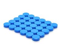 PYJLBX Aimant Puissant, Aimant Frigo, 30PCS Aimants Tableau Magnétique, Magnet Frigo, Mini Petit Aimant Rond Décoratifs Aimant Tableau Blanc Magnets, pour Tableau Magnetique, Calendrier, Frigo, Bleue