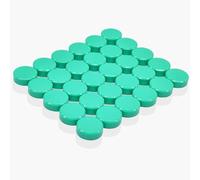 PYJLBX Aimant Puissant, Aimant Frigo, 30PCS Aimants Tableau Magnétique, Magnet Frigo, Mini Petit Aimant Rond Décoratifs Aimant Tableau Blanc Magnets, pour Tableau Magnetique, Calendrier, Frigo (Vert