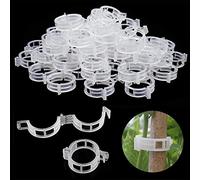 PYJLBX Attache Tomate, 200 Pcs Tuteur pour Plantes Grimpantes, Support et Clips pour Tomates et Plantes, pour Le Jardinage et Le Potager