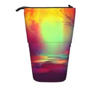 Pyjwyfmy Dream Trousse à crayons télescopique avec impression colorée pour fournitures de bureau ou d'étude