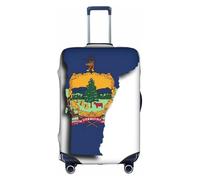 Pyjwyfmy Vermont State Flag Map Housse de valise avec élastique pour valises (tailles S/M/L/XL)