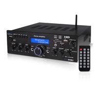Pyle Amplificateur stéréo Bluetooth multi-canaux 200W – HDMI, optique, phono, USB, FM, télécommande