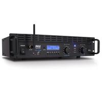 Pyle Amplificateur Bluetooth 2 Canaux - 2000W Bridgeable Monté en Rack Pro Audio sans Fil, Entrée TRS/XLR, LCD, Mode Bridge, Ventilateur de Refroidissement - Système de Haut-parleurs