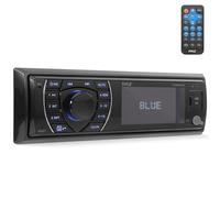 Pyle Autoradio Bluetooth Marin, Récepteur Bateau et Voiture, 1 DIN - Blanc