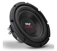 Pyle Caisson de Basse Voiture 20 cm- Haut-Parleur Voiture 800 W - Basses puissantes Audio Auto, Cône en Papier Non Pressé, Double Bobine 2x4 Ohms- Subwoofer avec Suspension Mousse