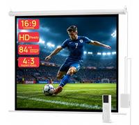 Pyle Écran électrique 84" 4:3 blanc mat PRJELMT86
