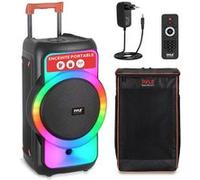 Pyle Enceinte Bluetooth de Fête - Bluetooth avec Système Stéréo sans Fil Véritable - avec Sac de Transport
