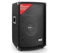 Pyle Enceinte Portable - Système de Haut-Parleurs PA - Système Audio Extérieur - 500 Watts - Enceintes Stéréo Extérieures avec Doubles Tweeters - et Réseau de Filtrage