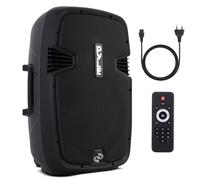 Pyle Enceinte Sono Amplifiée 30 cm 1200 W Bluetooth, Enregistrement USB/SD