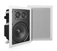 Pyle Enceintes Murales Encastrables 16,5 cm 360W Double Tweeter Stéréo