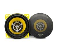 Pyle Haut Parleurs Voiture à 2 Voies - 9 cm, 120W, 4 Ohms, Tweeter pour Stereo Voiture, Structure Magnétique 570 g, Profondeur de Montage 4,2 cm, Compatibles avec Emplacements OEM Standard