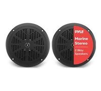 PYLE Hydra PLMR61B - Haut-parleur - pour usage marin - à double cône - 6.5" - noir Noir