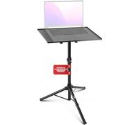 Pyle PLPTS4 Support De Trépied Réglable Pour Ordinateur Portable, Support De Projecteur Pour Ordinateur Portable DJ Support De Studio Pour Équipement De DJ