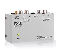 Pyle PP444 1.0canaux Avec fil Gris amplificateur audio - Amplificateurs audio (1.0 canaux, 0,08%, 70 dB, 3 mV, 50000 Ohm, 20 - 20000 Hz)