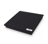 PYLE PSI15 Base de haut-parleur acoustique avec isolation phonique et vibrations, gris anthracite, 38,1 x 38,1 cm