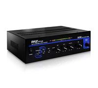 Pyle PT110 1.0 Spectacle/Scène avec Fil Noir, Bleu amplificateur Audio - Amplificateurs Audio (1.0 canaux, 80 W, Bornes à vis, RCA, 110-220, 324 mm)