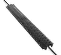 Pyle Rampe de Protection de Câble 1 Canal - Supporte Jusqu’à 5 000 kg, Protège-Câbles et Tuyaux, Usage Intérieur et Extérieur, 100 × 13 × 2 cm