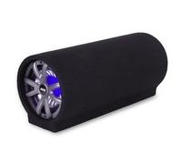 Pyle Pyle PLTAB8 Haut-Parleur à Tube pour Caisson de Basses 250 W avec Bobine vocale en Aluminium de 3,8 cm, 4 Ohm, fréquence de 35 Hz à 800 Hz, LED, RCA, Pyle PLTAB8