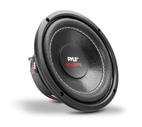 Pyle Subwoofer Voiture , Haut Parleur voiture 16.5 cm, Enceinte 600W Grave Double bobine 4 Ohms, cône papier non pressé, suspension mousse, haut-parleur audio auto, panier plastique noir