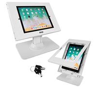 Pyle PSPADLK18 Support de sécurité antivol pour Tablette - Support de Bureau avec Verrouillage et mécanisme à clé, Rotation à 90° et Inclinaison à 75° - iPad, iPad Air, iPad Pro, Samsung Galaxy Tab A