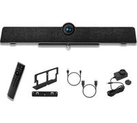 Pyle Système de caméra de salle de conférence 4K 120° FOV avec zoom 5x, cadrage automatique AI, objectif grand angle, annulation d'écho, micro 8 m pour bureau à domicile, zoom, Skype, Microsoft Teams