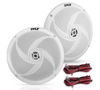PyleUsa - Haut-parleurs de véhicule marin de 20,3 cm, double 2 voies, 320 W, 4 Ohm, profil bas, étanche, aimant de 226,8 g, bobine vocale, pour audio personnalisé, bateau, camion, embarcation, mobile,