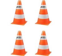 Best Sporting pylones Hauteur Lot de 4 Rouge ou orange, orange/blanc