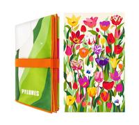 Pylones, Body DS XL - Serviette Microfibre - Tulipes - 110x180 cm